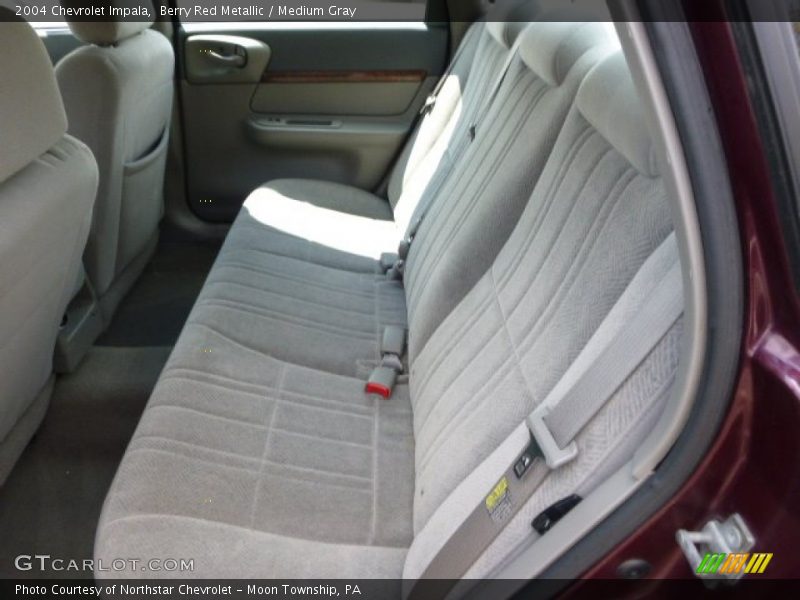 Berry Red Metallic / Medium Gray 2004 Chevrolet Impala