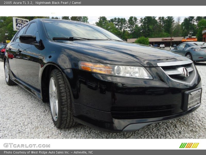 Nighthawk Black Pearl / Camel 2005 Acura TL 3.2