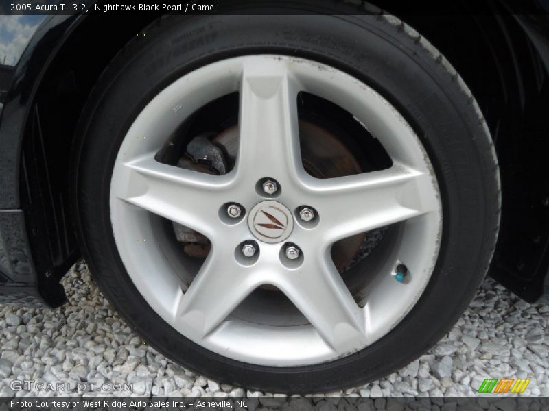 Nighthawk Black Pearl / Camel 2005 Acura TL 3.2