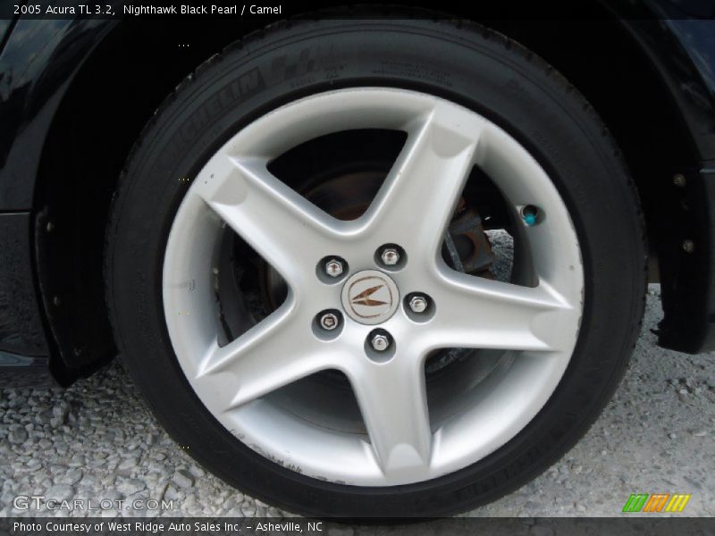 Nighthawk Black Pearl / Camel 2005 Acura TL 3.2