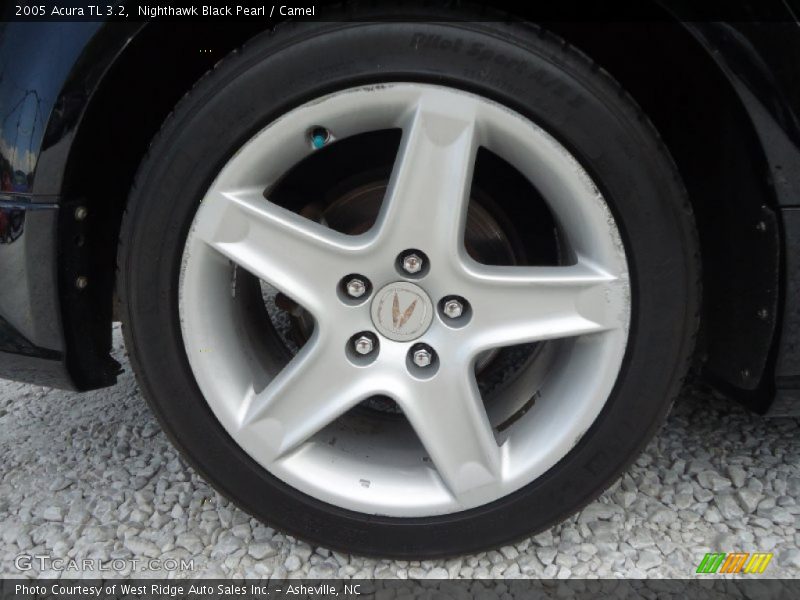 Nighthawk Black Pearl / Camel 2005 Acura TL 3.2