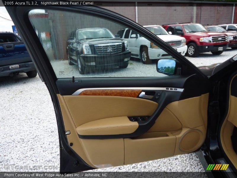 Nighthawk Black Pearl / Camel 2005 Acura TL 3.2