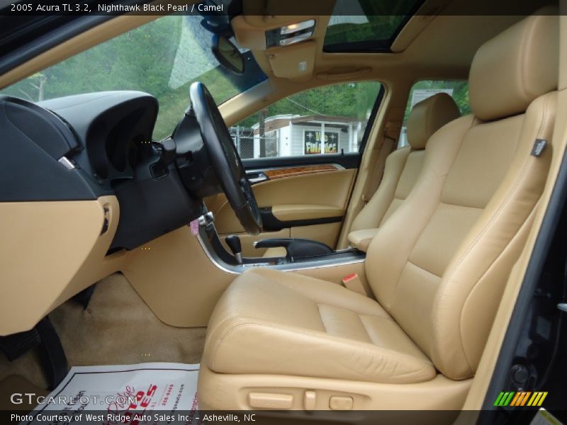 Nighthawk Black Pearl / Camel 2005 Acura TL 3.2