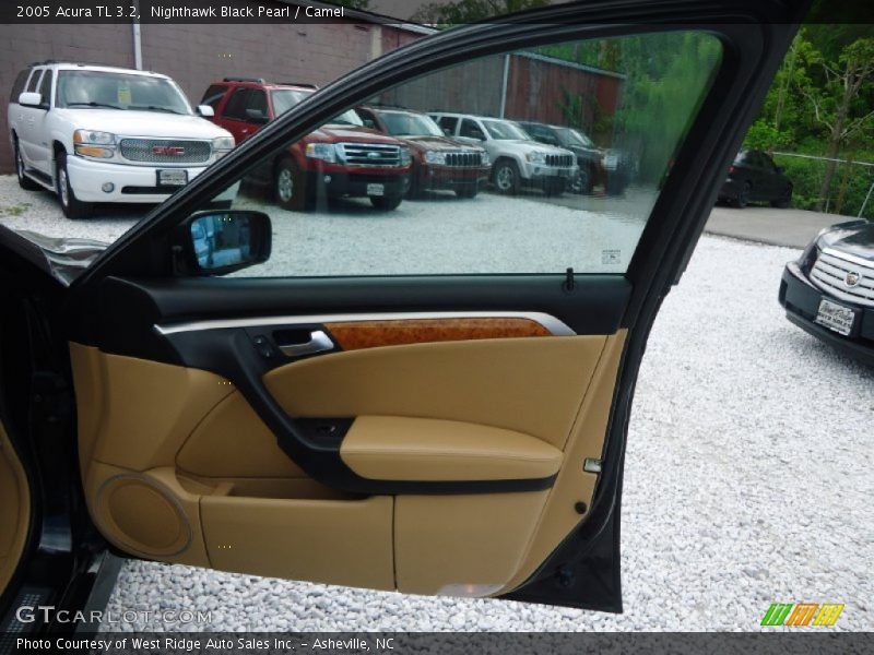 Nighthawk Black Pearl / Camel 2005 Acura TL 3.2