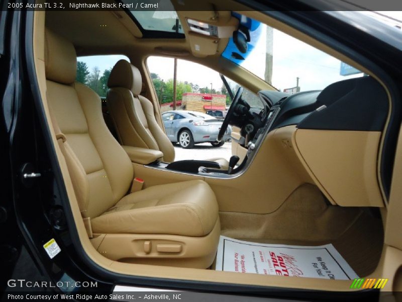 Nighthawk Black Pearl / Camel 2005 Acura TL 3.2