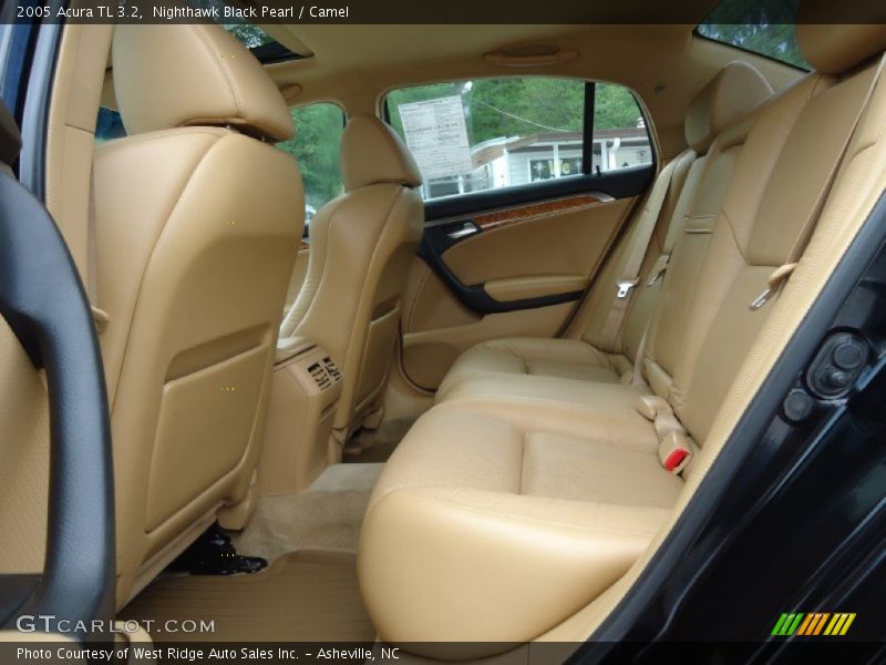 Nighthawk Black Pearl / Camel 2005 Acura TL 3.2