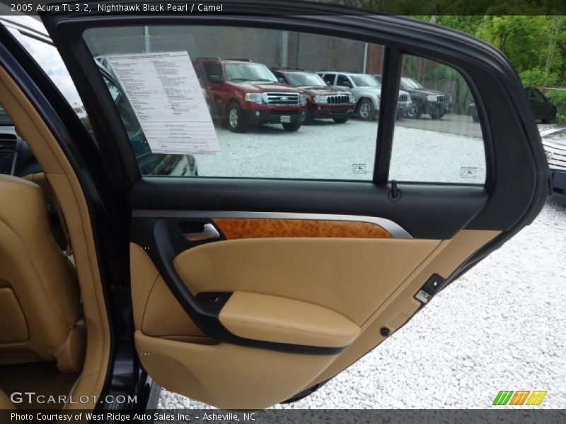 Nighthawk Black Pearl / Camel 2005 Acura TL 3.2