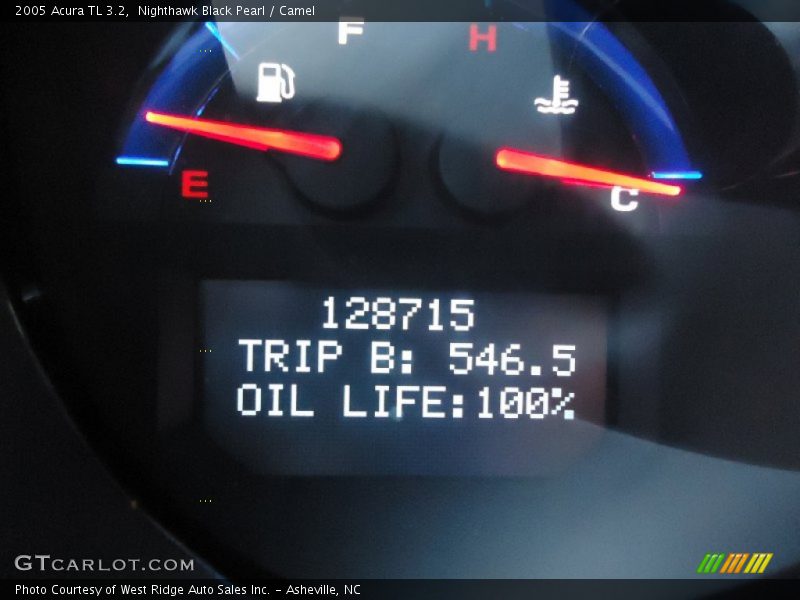 Nighthawk Black Pearl / Camel 2005 Acura TL 3.2
