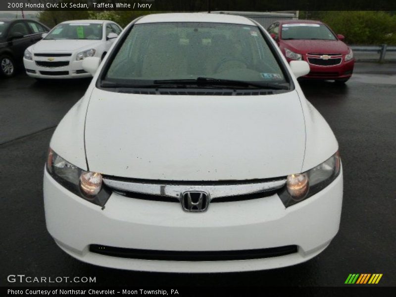 Taffeta White / Ivory 2008 Honda Civic LX Sedan