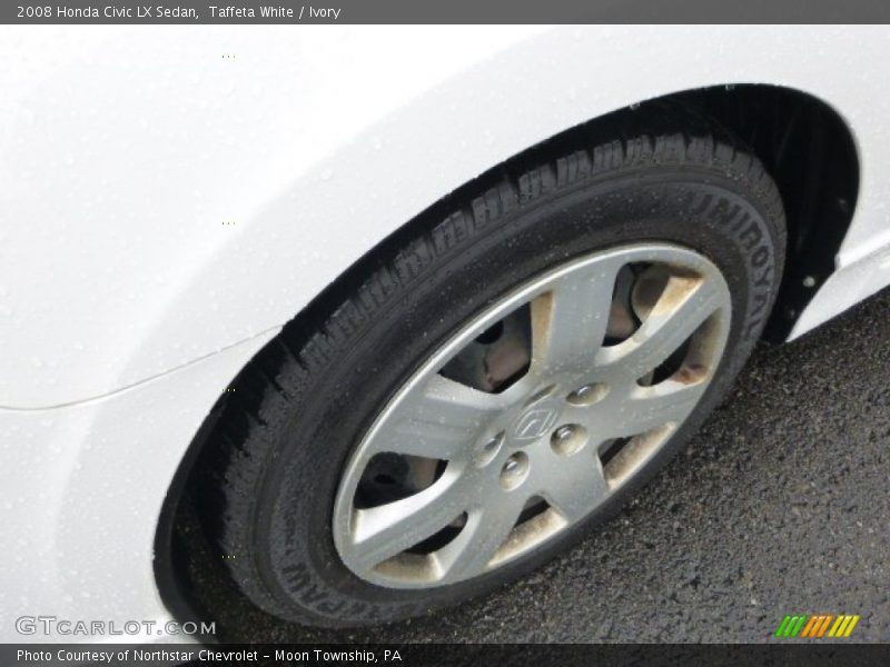 Taffeta White / Ivory 2008 Honda Civic LX Sedan