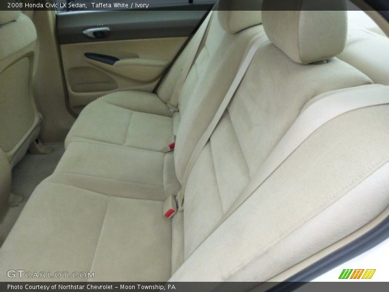 Taffeta White / Ivory 2008 Honda Civic LX Sedan