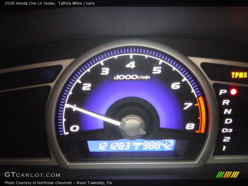 Taffeta White / Ivory 2008 Honda Civic LX Sedan