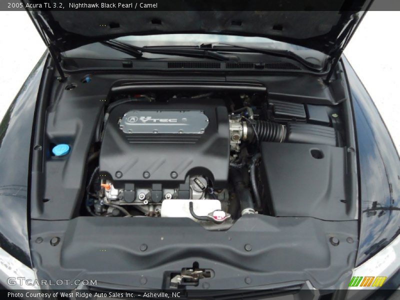 Nighthawk Black Pearl / Camel 2005 Acura TL 3.2