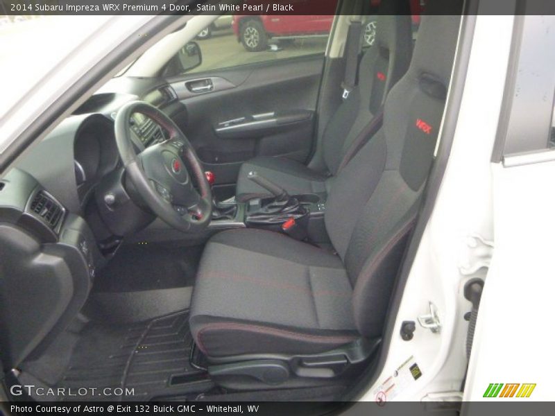 Front Seat of 2014 Impreza WRX Premium 4 Door