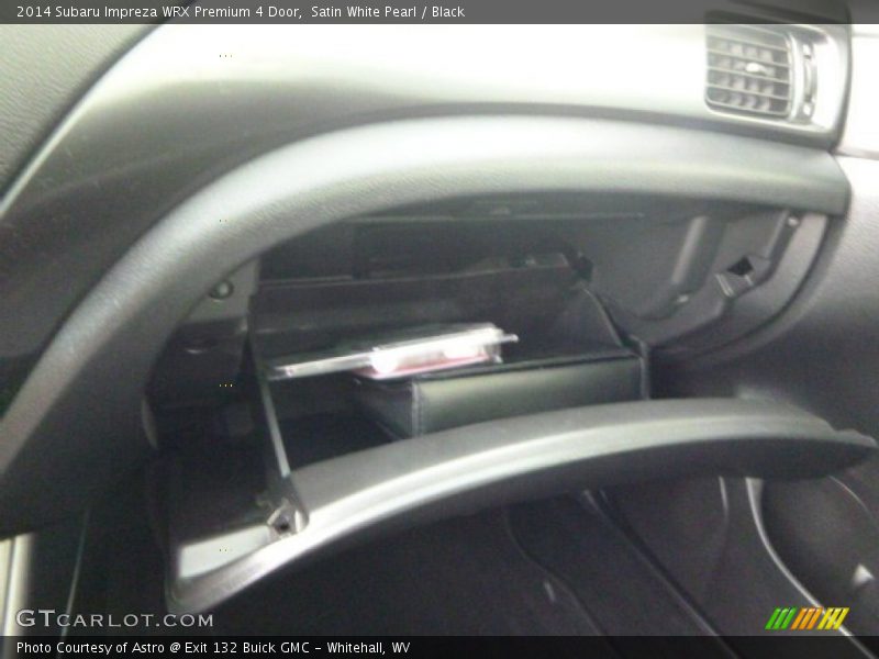 Satin White Pearl / Black 2014 Subaru Impreza WRX Premium 4 Door