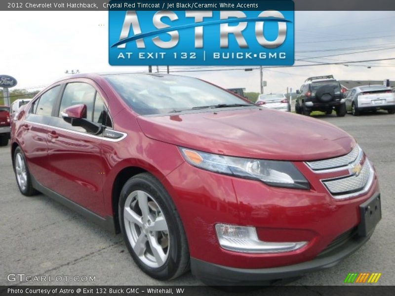 Crystal Red Tintcoat / Jet Black/Ceramic White Accents 2012 Chevrolet Volt Hatchback