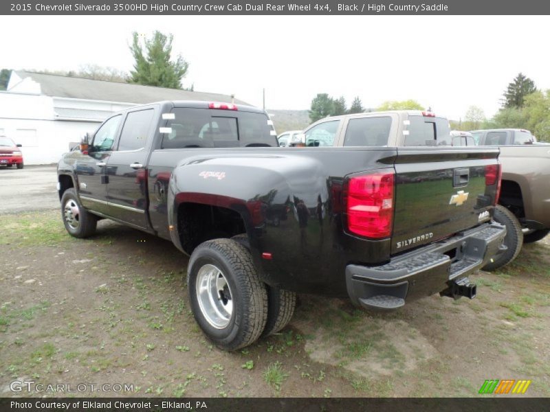 Black / High Country Saddle 2015 Chevrolet Silverado 3500HD High Country Crew Cab Dual Rear Wheel 4x4
