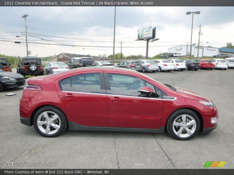 Crystal Red Tintcoat / Jet Black/Ceramic White Accents 2012 Chevrolet Volt Hatchback