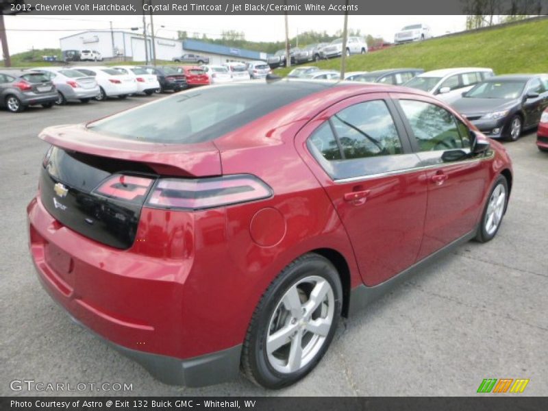 Crystal Red Tintcoat / Jet Black/Ceramic White Accents 2012 Chevrolet Volt Hatchback