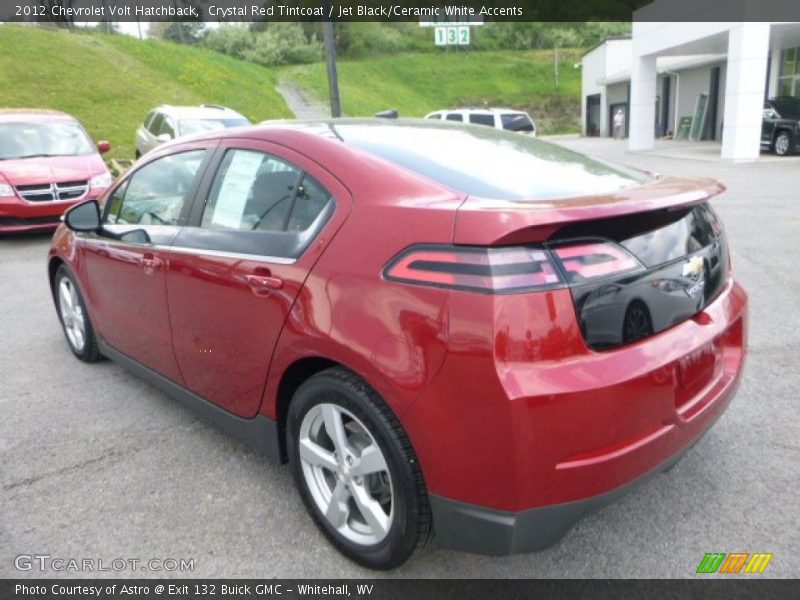 Crystal Red Tintcoat / Jet Black/Ceramic White Accents 2012 Chevrolet Volt Hatchback