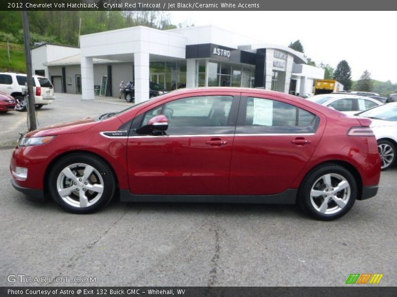Crystal Red Tintcoat / Jet Black/Ceramic White Accents 2012 Chevrolet Volt Hatchback