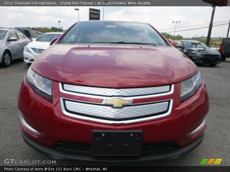 Crystal Red Tintcoat / Jet Black/Ceramic White Accents 2012 Chevrolet Volt Hatchback