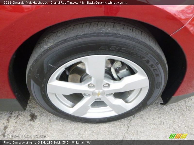 Crystal Red Tintcoat / Jet Black/Ceramic White Accents 2012 Chevrolet Volt Hatchback