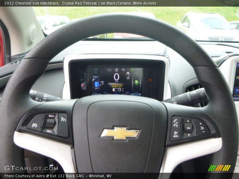 Crystal Red Tintcoat / Jet Black/Ceramic White Accents 2012 Chevrolet Volt Hatchback