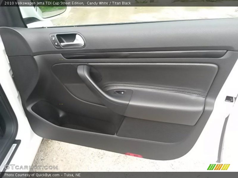 Door Panel of 2010 Jetta TDI Cup Street Edition