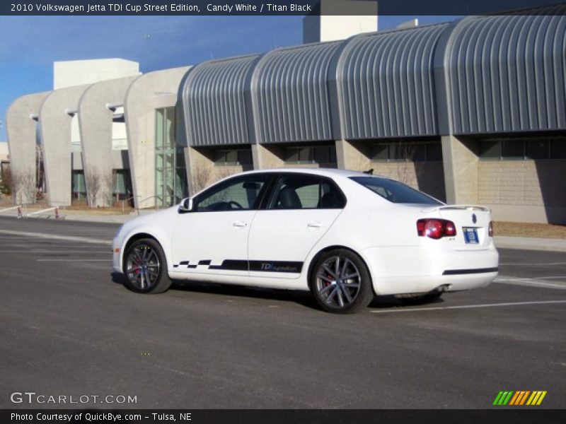 Candy White / Titan Black 2010 Volkswagen Jetta TDI Cup Street Edition