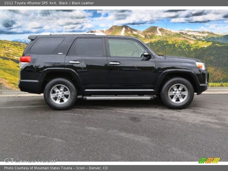 Black / Black Leather 2012 Toyota 4Runner SR5 4x4