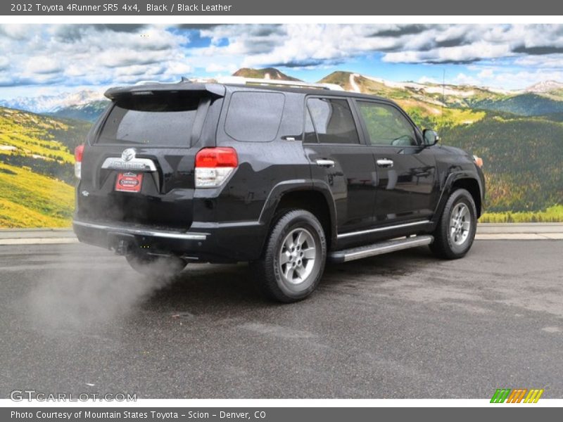 Black / Black Leather 2012 Toyota 4Runner SR5 4x4