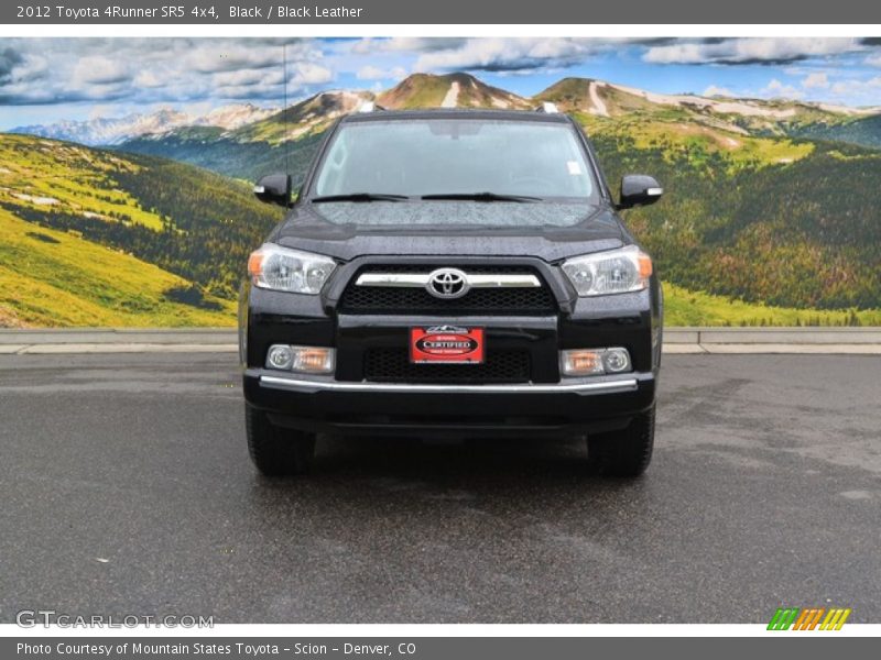 Black / Black Leather 2012 Toyota 4Runner SR5 4x4