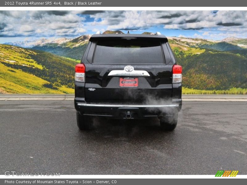 Black / Black Leather 2012 Toyota 4Runner SR5 4x4