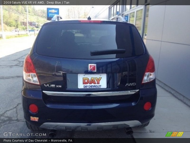 Deep Blue / Tan 2009 Saturn VUE XR V6 AWD