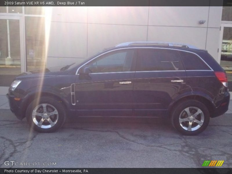 Deep Blue / Tan 2009 Saturn VUE XR V6 AWD