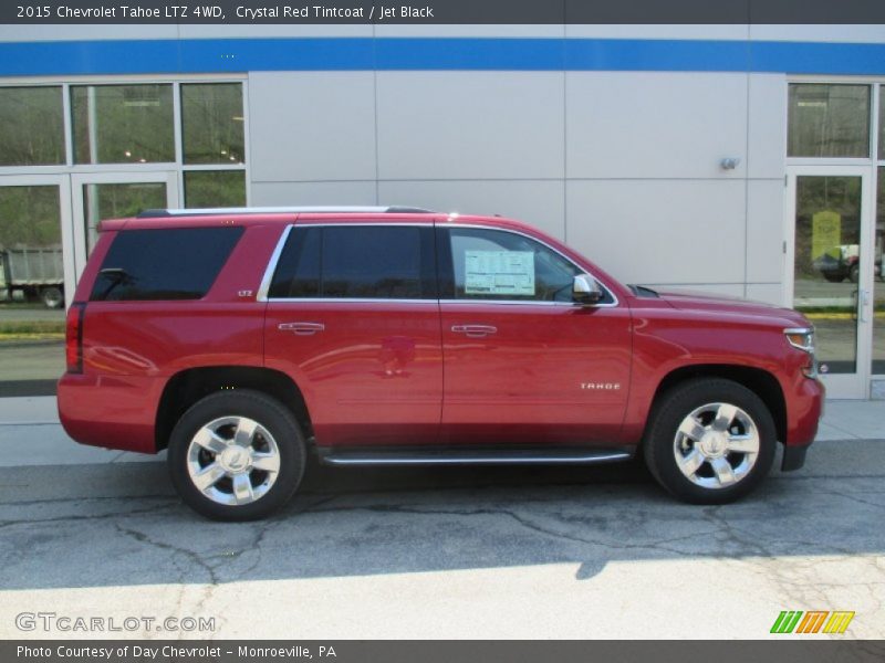 Crystal Red Tintcoat / Jet Black 2015 Chevrolet Tahoe LTZ 4WD
