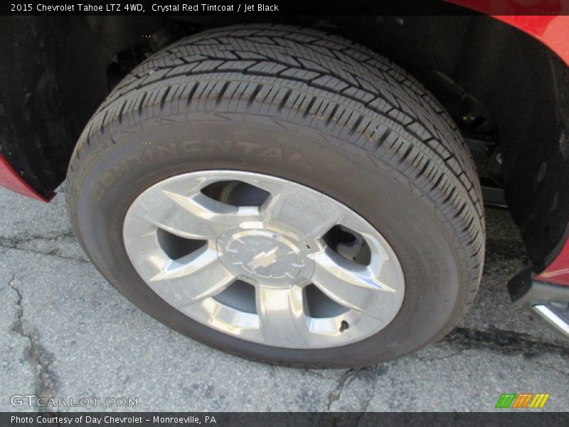 Crystal Red Tintcoat / Jet Black 2015 Chevrolet Tahoe LTZ 4WD