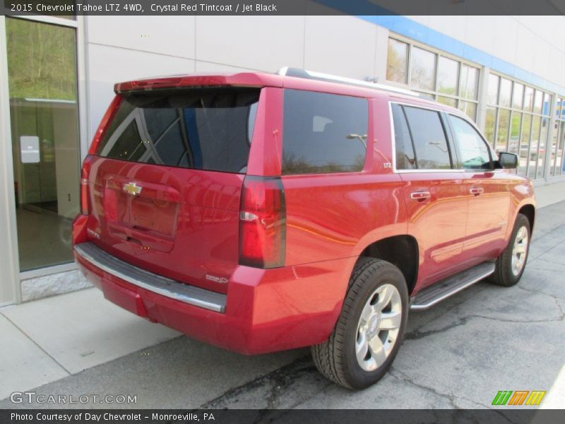 Crystal Red Tintcoat / Jet Black 2015 Chevrolet Tahoe LTZ 4WD