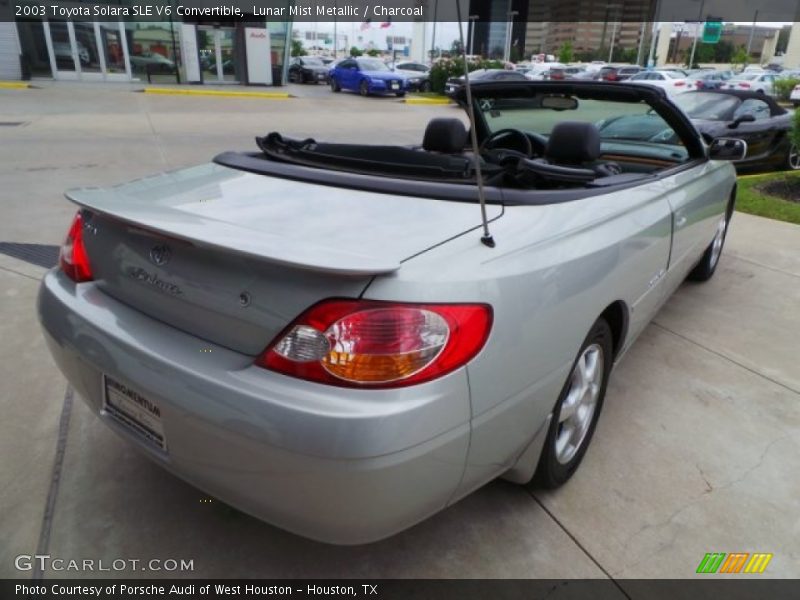Lunar Mist Metallic / Charcoal 2003 Toyota Solara SLE V6 Convertible