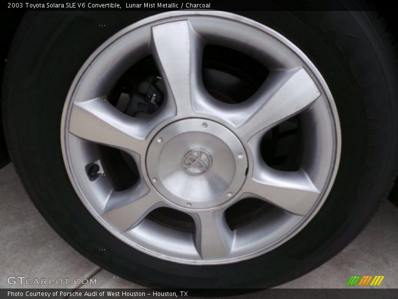  2003 Solara SLE V6 Convertible Wheel
