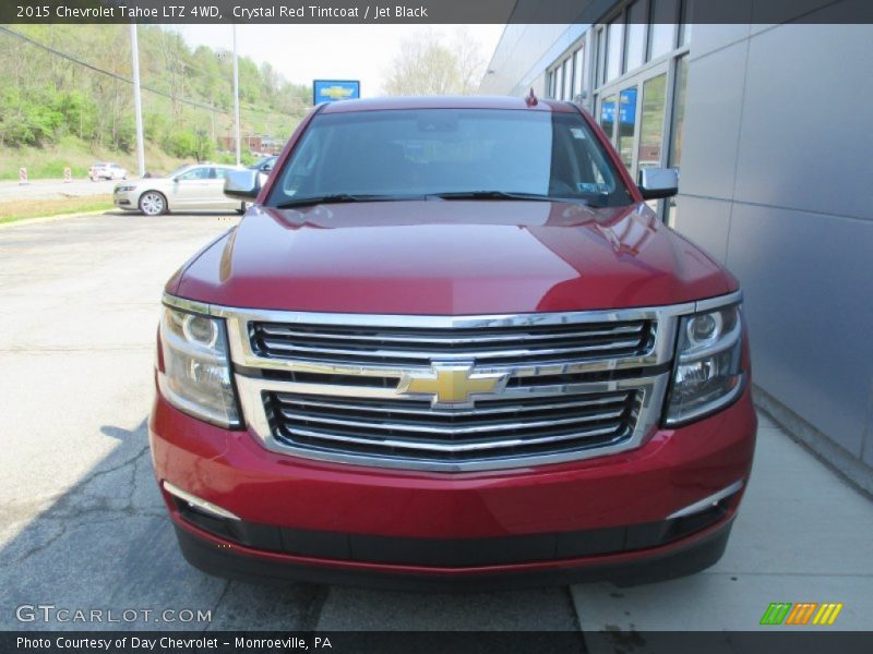 Crystal Red Tintcoat / Jet Black 2015 Chevrolet Tahoe LTZ 4WD