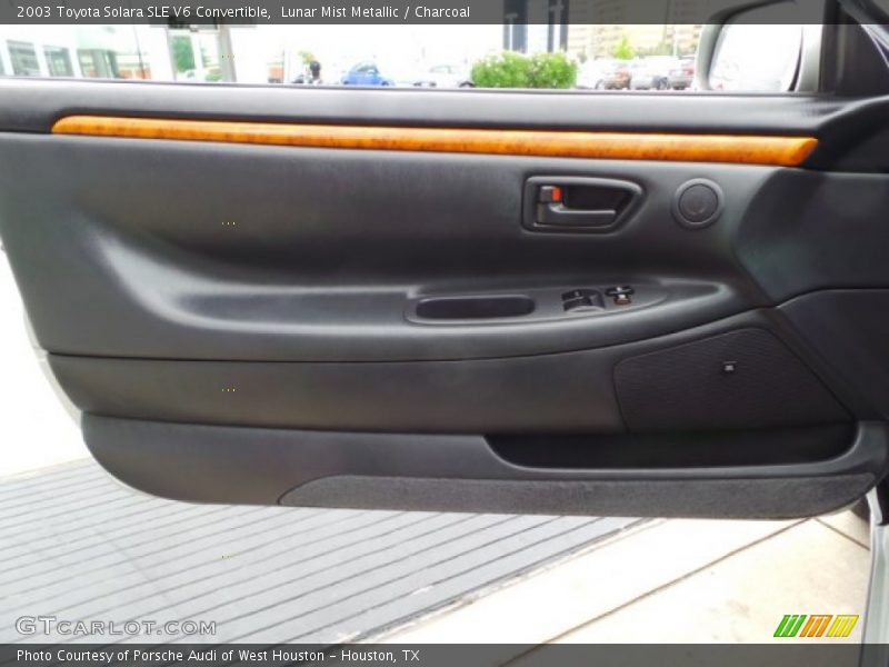 Lunar Mist Metallic / Charcoal 2003 Toyota Solara SLE V6 Convertible