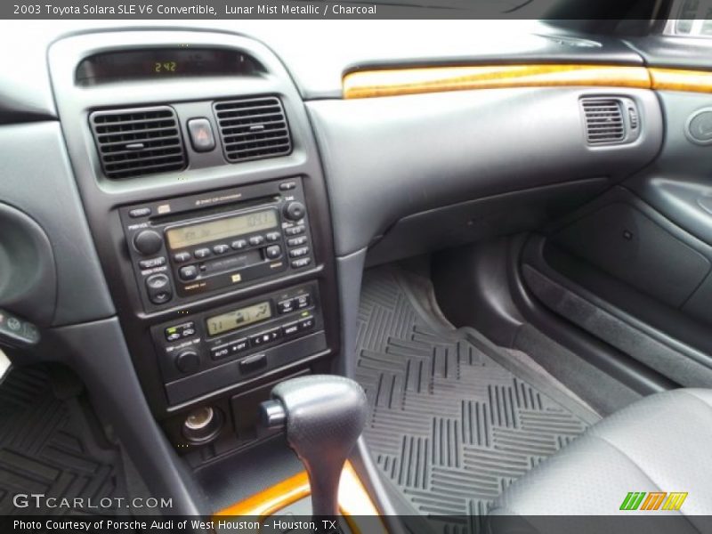 Lunar Mist Metallic / Charcoal 2003 Toyota Solara SLE V6 Convertible