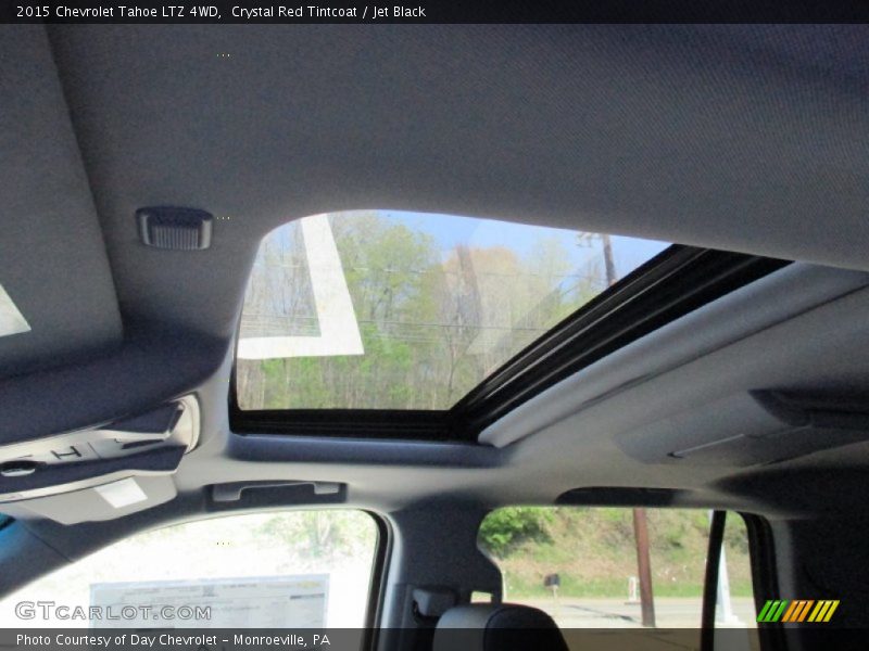 Crystal Red Tintcoat / Jet Black 2015 Chevrolet Tahoe LTZ 4WD