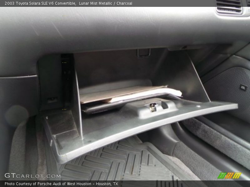Lunar Mist Metallic / Charcoal 2003 Toyota Solara SLE V6 Convertible