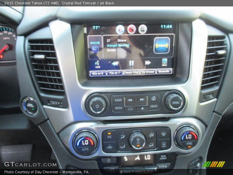 Crystal Red Tintcoat / Jet Black 2015 Chevrolet Tahoe LTZ 4WD