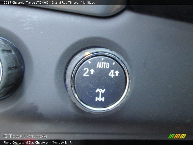 Crystal Red Tintcoat / Jet Black 2015 Chevrolet Tahoe LTZ 4WD