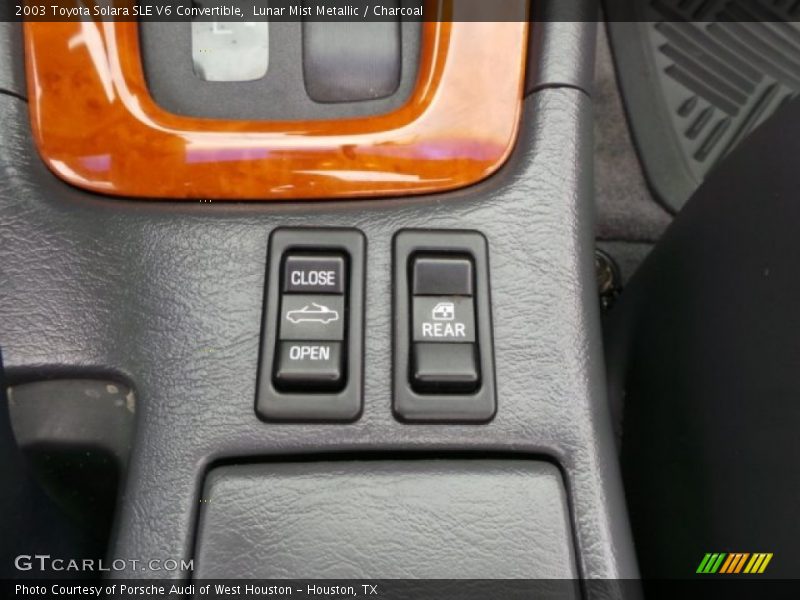 Lunar Mist Metallic / Charcoal 2003 Toyota Solara SLE V6 Convertible