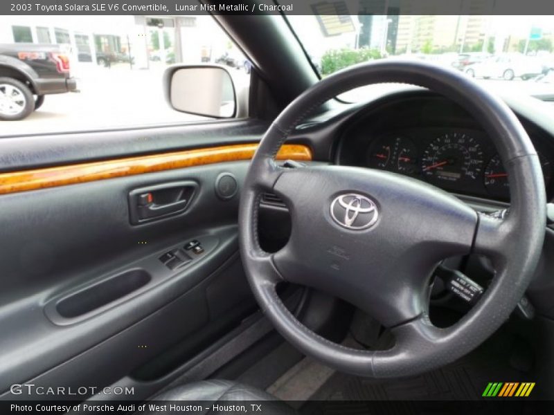 Lunar Mist Metallic / Charcoal 2003 Toyota Solara SLE V6 Convertible